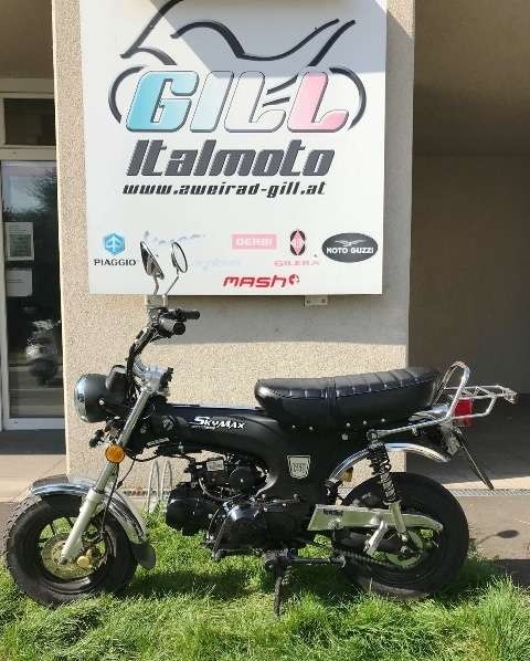 Skyteam Skymax 125 Pocket Bike mattschwarz