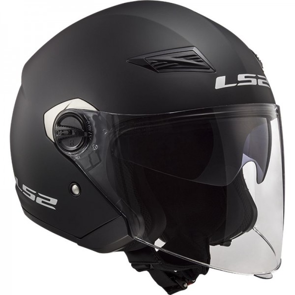 LS2 HELMET OF569 TRACK SOLID BLACK