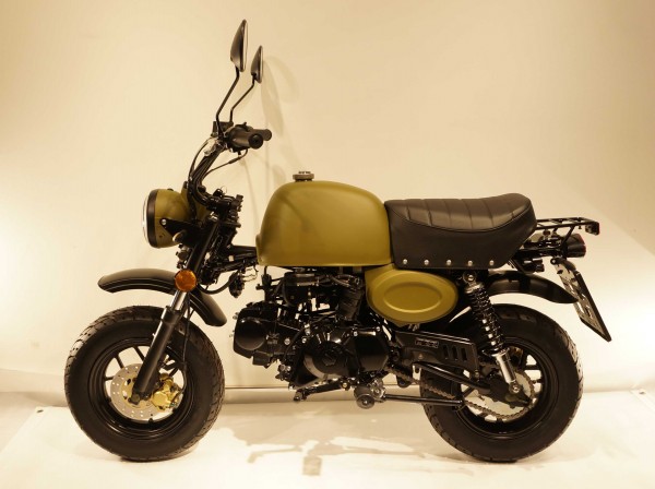 SKYMINI GORILLA 125i BLACK EDITION MATT ARMY