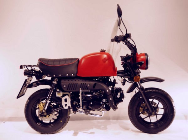 SKYMINI GORILLA 125i BLACK EDITION MATT RED